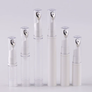 现货AS小熨斗按摩眼霜真空瓶5ml10ml15ml试用妆瓶旅行分装瓶