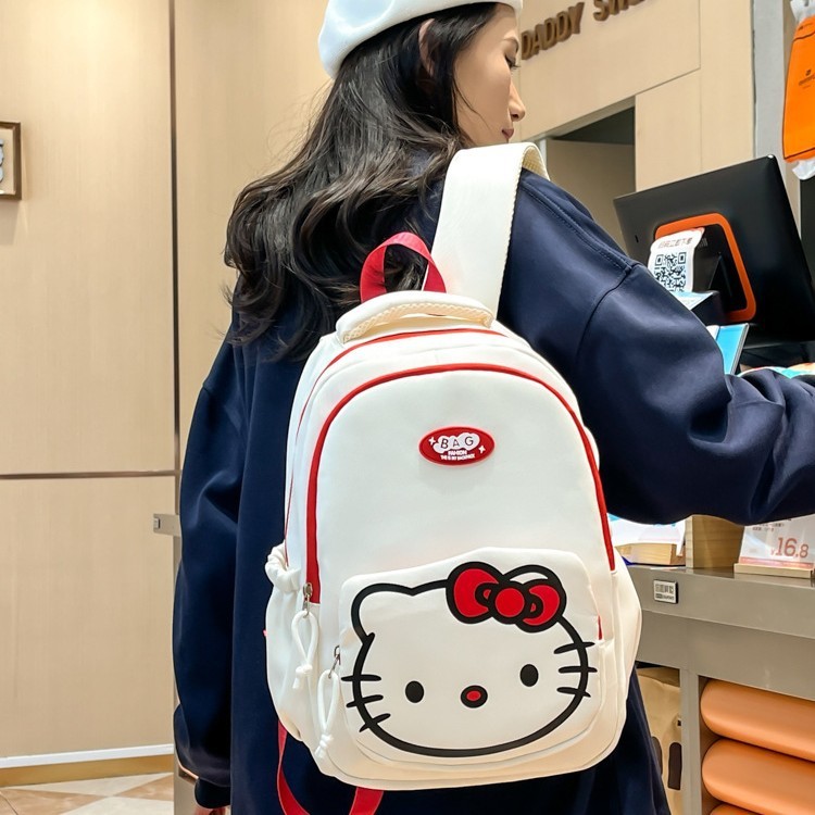 ハローキティ ランドセル かわいい 中学生 女子 高見え ニッチ 大学 16inch パソコン ハローキティ リュック|undefined