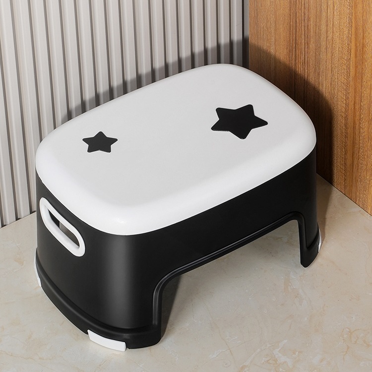 Small Stool for Home Use, Thickened Living Room Coffee Table Bench Chair, Children's Bathroom Footstool, Bathroom Shoe-Changing Low Stool