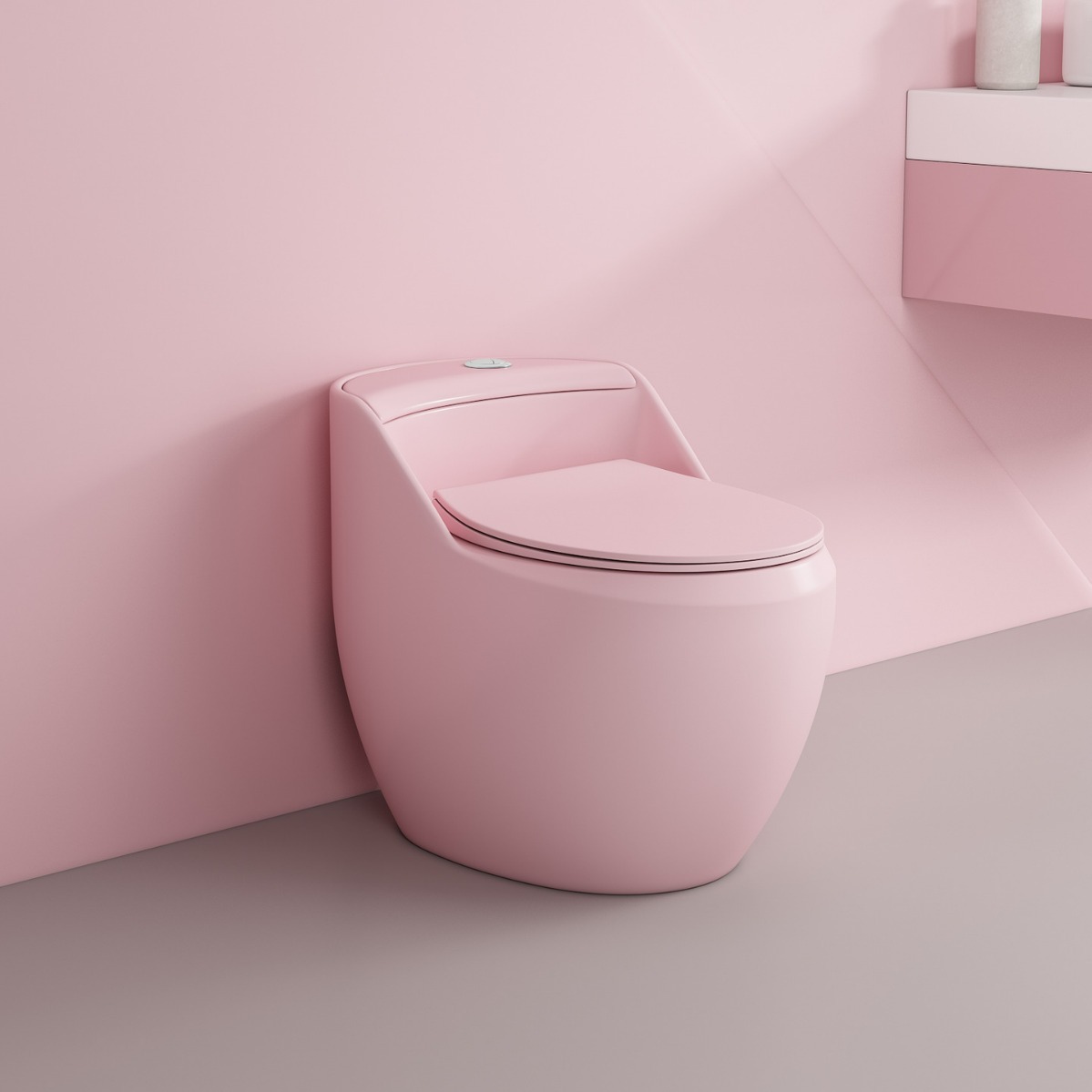 Fabricantes de inodoro mayorista de artículos sanitarios de Guangdong nuevos conjuntos de ingeniería de sifon de tipo personalidad de superpirrón para el hogar