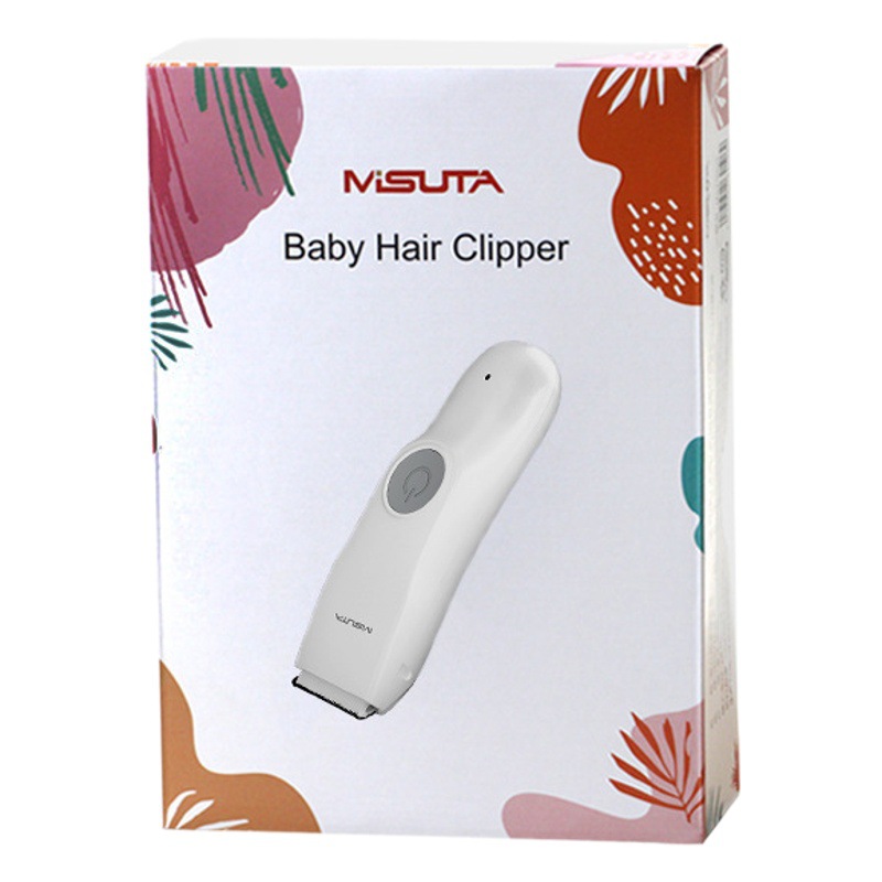 Misuta baby hair clipper mute waterproof newborn electric clipper children hair clipper baby shaving hair fetal hair