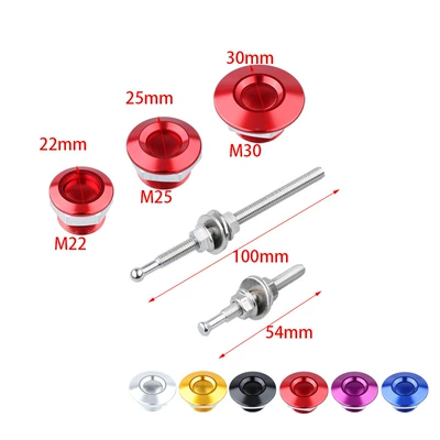 Factory Direct Sales car modification racing car mini cover Lock 25/30mm button type modification Hood enclosure buckle