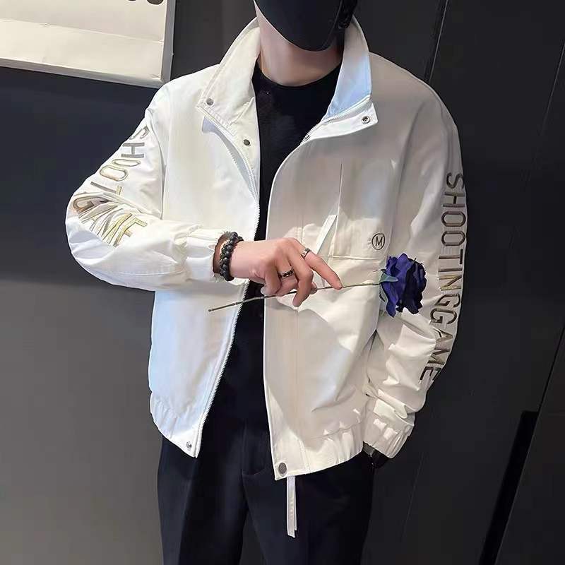 882 자수 재킷 화이트