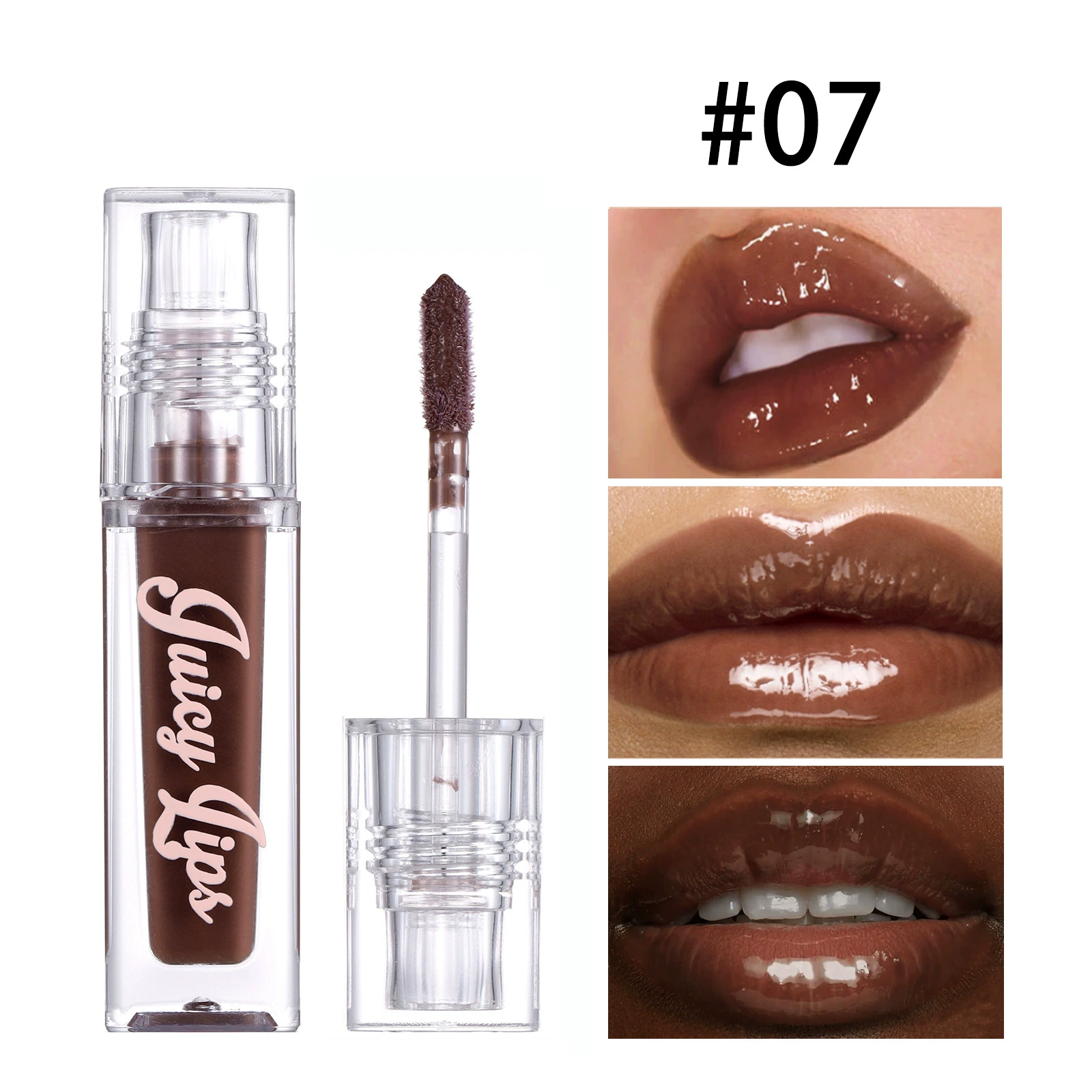 Highlighter Moisturizing Lip Gloss, Intense Hydration & Plumping Mirror Shine, 5.5 g