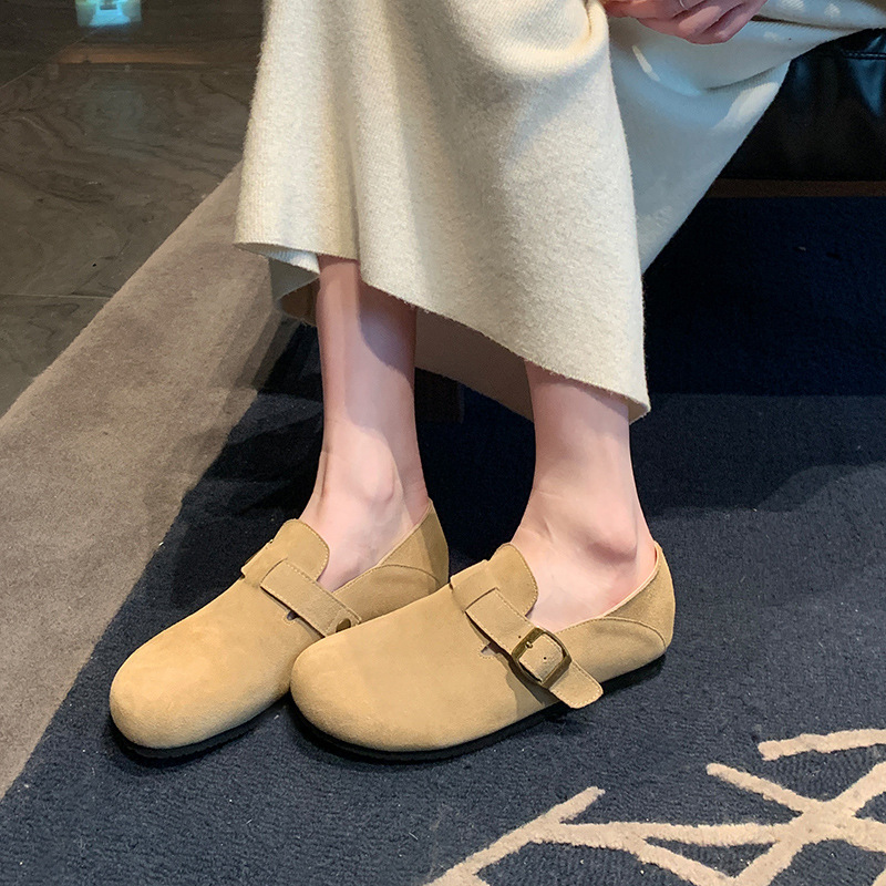 B2002-2 Birkenstock Shoes for Women, Full Coverage, Flat Thick-Soled Birkenstock Shoes, Wide Feet, Large Size Women's Shoes, Casual and Fashionable B2002-2 Birkenstock Shoes for Women, Full Coverage, Flat Thick-Soled Birkenstock Shoes, Wide Feet, Large Size Women's Shoes, Casual and Fashionable