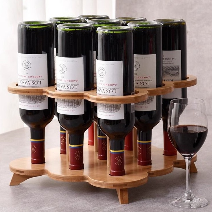Red Wine Rack Ornaments Wine Red Wine Storage Rack Wine Bottle Rack Storage Rack Display Rack Small Household Simple