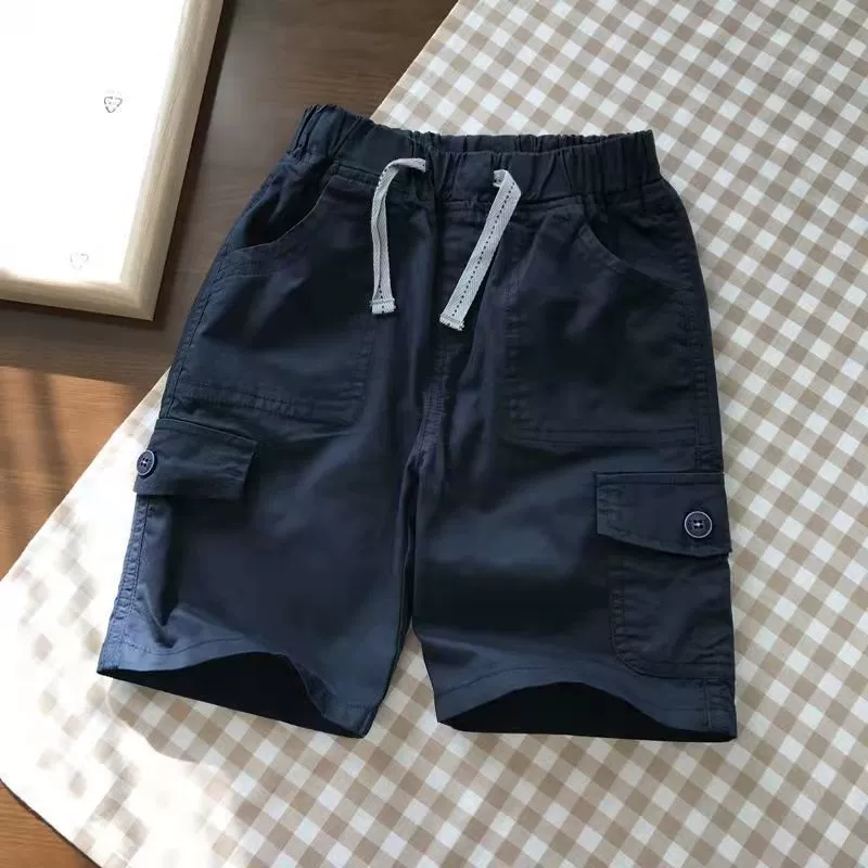 Summer thin children's trousers, shorts for boys for leisure, for teenagers