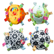 厂家直销宠物发声玩具球毛绒响铃球猫狗玩具球铃铛球可爱解闷摇铃