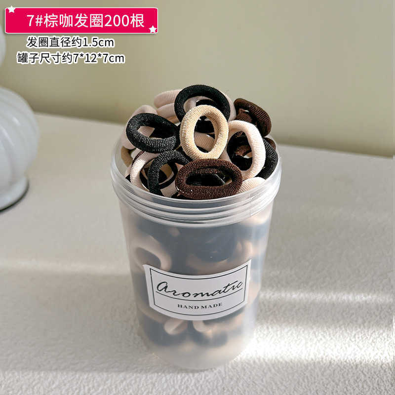 Estilo coreano de alta cuerda de Pelo elástico de las mujeres anillo de toalla simple banda de goma cuerda de pelo de cola de caballo alta anillo de pelo de bebé