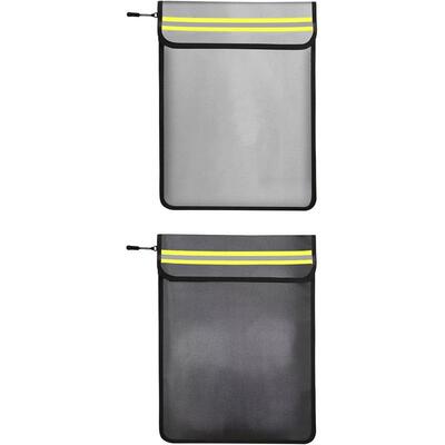 F495 代发速卖通亚马逊跨境新款男士单肩包2 件套防火文件袋|ru