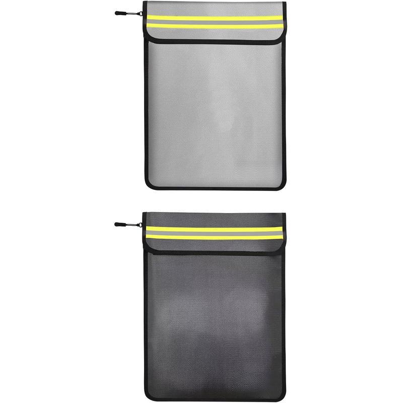 F495 代发速卖通亚马逊跨境新款男士单肩包2 件套防火文件袋|ru