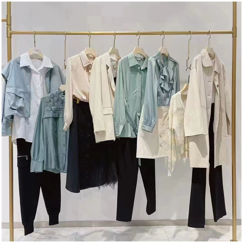 HANXU Hanxu 22 осень европейское платье ветровка пальто бренд скидка женская одежда в прямом эфире физический хвост