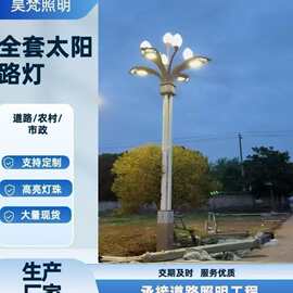 玉兰灯led景观路灯太阳能户外照明灯中华灯庭院灯街道仿古灯厂家