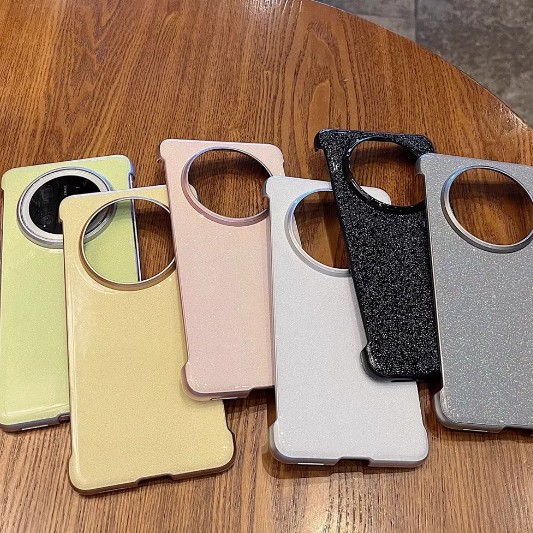 Brillo de color sólido simple sin bordes para Huawei Mate70Pro funda para teléfono móvil 60 nuevo P70Pro/70 hombres y mujeres