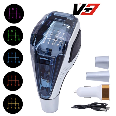 Cab and accessories — Foreign Trade Car Modification Luminous - blue-crystal-glow-123456r