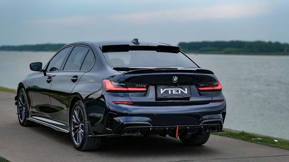 20-22 3 Series G20/G28 Early Vten Small Body Kit Front Lip Side Skirt Rear Lip Spoiler Tail Wing Modification