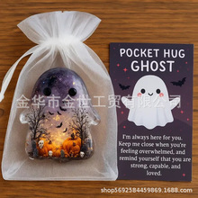 跨境新款 Halloween Pocket Cards 万圣节口袋卡片装饰品