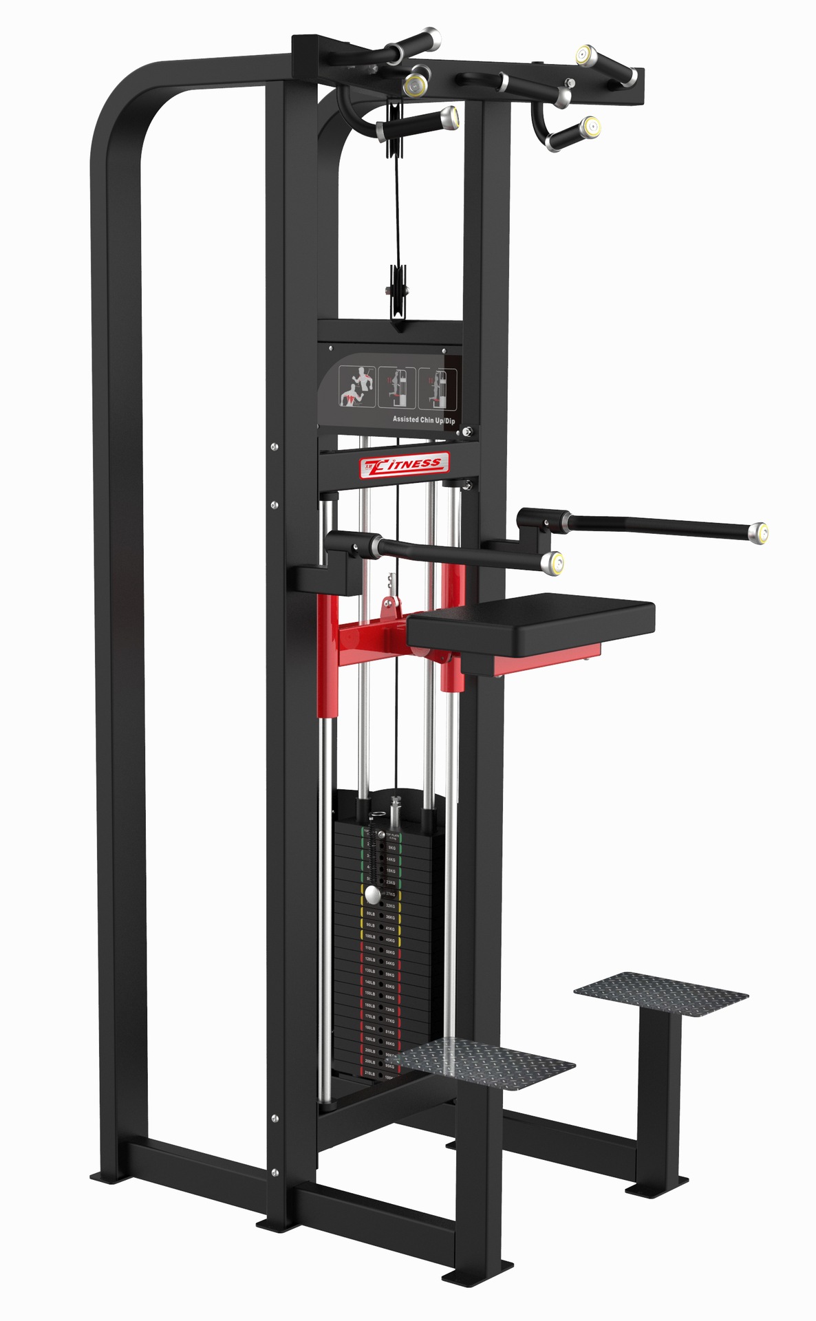 Humvee fuerza equipo de fitness comercial máquina de mariposa gimnasio dedicado conjunto completo pecho empuje Alto y Bajo pull back equipo de entrenamiento