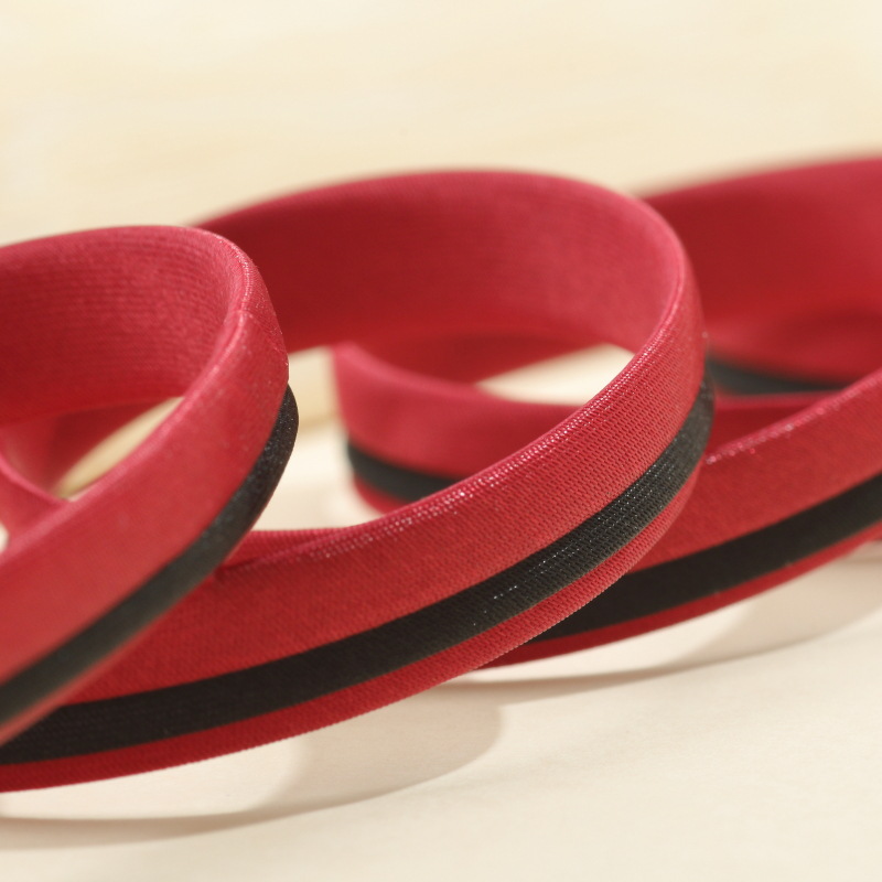 Ribete bordado para cheongsam, ribete trenzado de cinta bicolor, cinta de satén para Hanfu, accesorios para traje Tang, ribete decorativo.