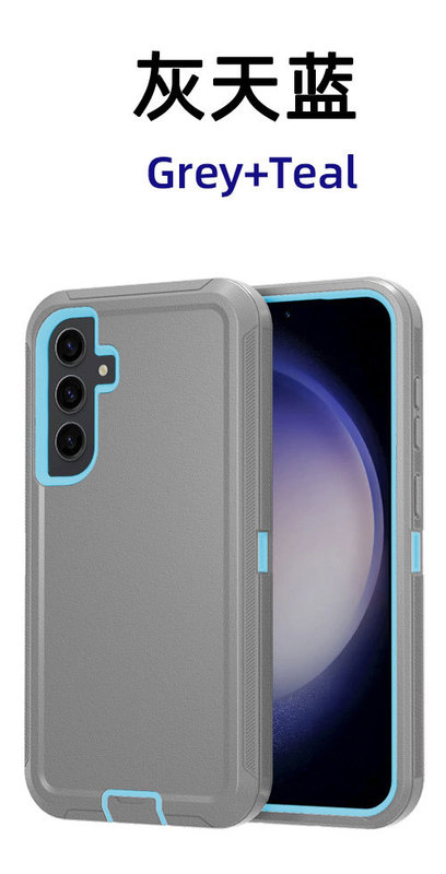 适用三星GALAXY S25FE实色手机保护套防摔三防支架全包手机壳现货|undefined