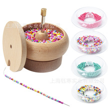 bead spinner ��ľ���ٴ��鴩���D��DIY��������������4pcs
