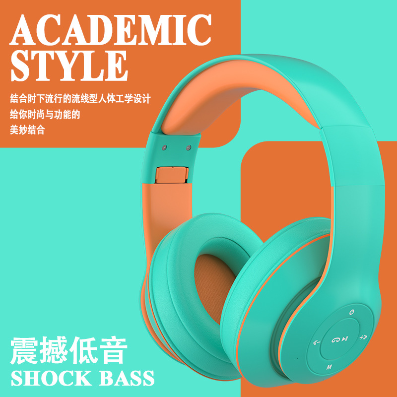 DR52 auriculares Bluetooth niños auriculares inalámbricos auriculares de teléfono de clase de red soporte al por mayor estilo de la Universidad auriculares Bluetooth
