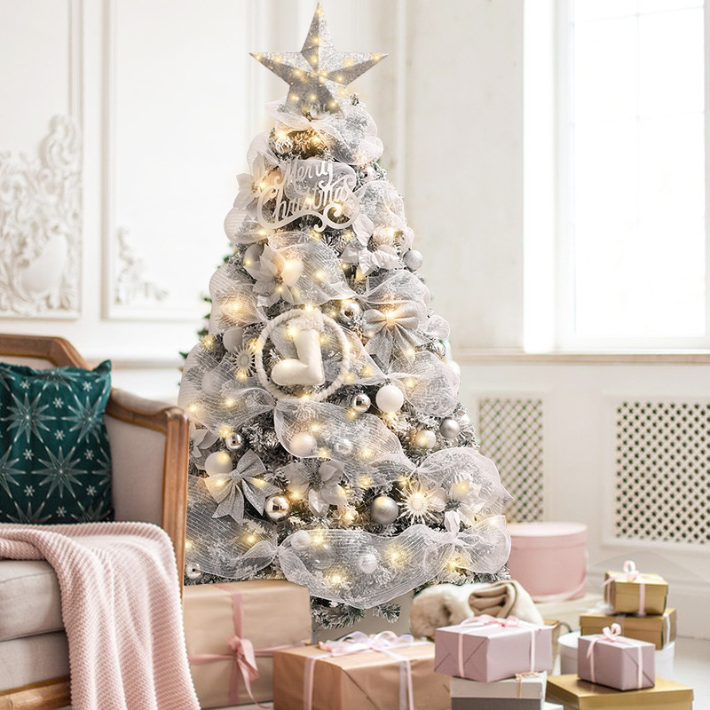 Shengyuan nuevo conjunto de árbol de Navidad DIY gran decoración de Navidad interior y exterior decoración de diseño de fábrica solo cabello