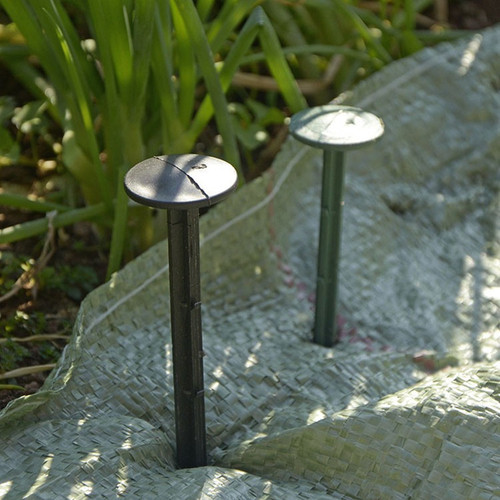 Gardening grass removal cloth nails, thick and long plastic ground nails, greenhouse plastic film sunshade net fixed nails