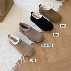 河南p桑坡低帮雪地靴LDFIUGG超mini迷你短靴bd066