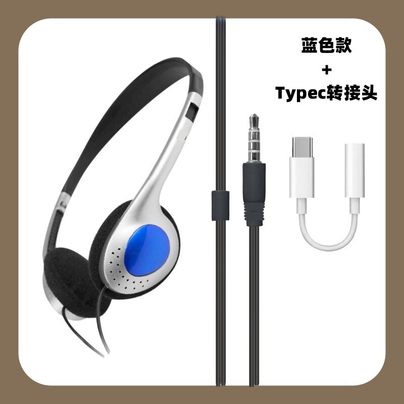 复古耳机有线热销网红同款怀旧日系女拍照道具头戴式手机电脑通用|undefined