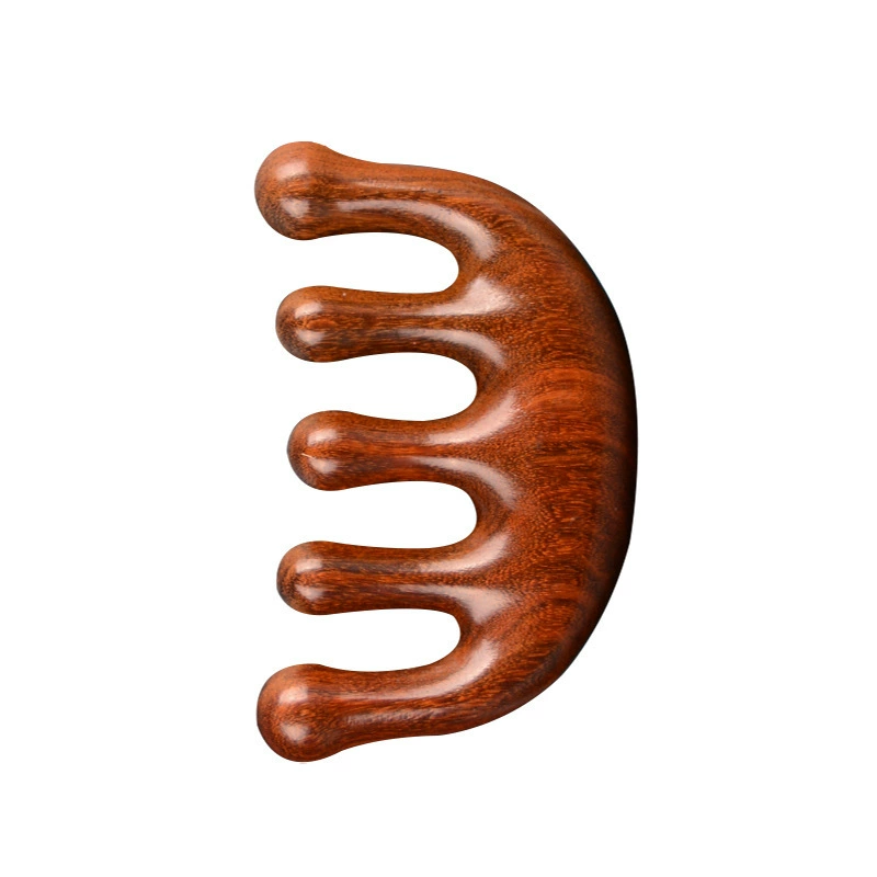 Массажёр, щётка sandalwood, мягкая пятка, деревянный воздушный мешок