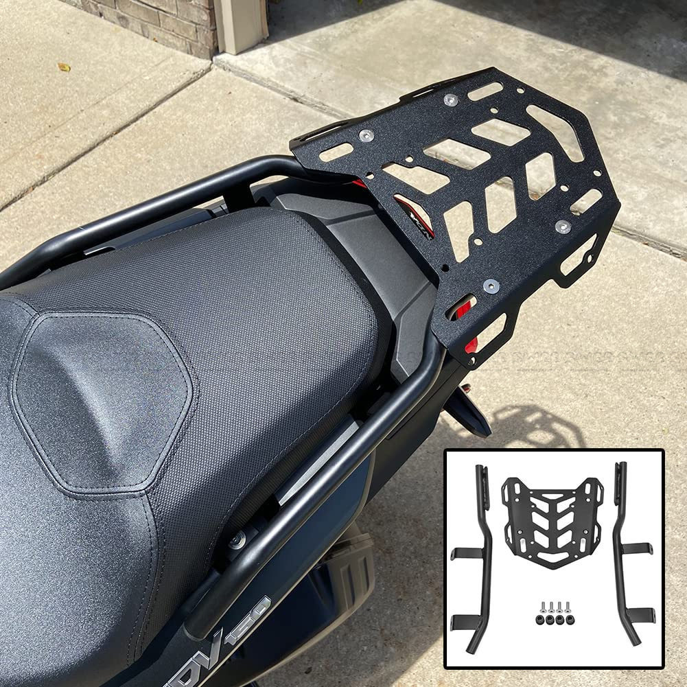 Suitable for 22-26 Models of Honda Adv160 Motorcycle Carbon Steel Rear Rack Tail Box Bracket Luggage Rack Modification Accessories