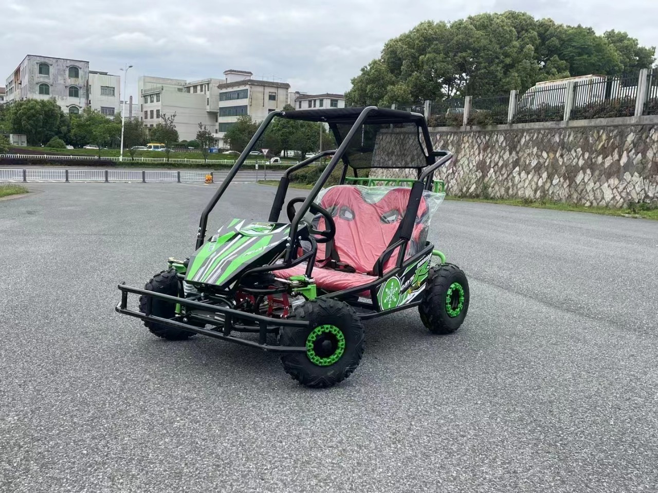 Parent-Child Go-Kart 48V20A500W Differential Brushless Motor Off-Road Electric All-Terrain Venue Motorcycle