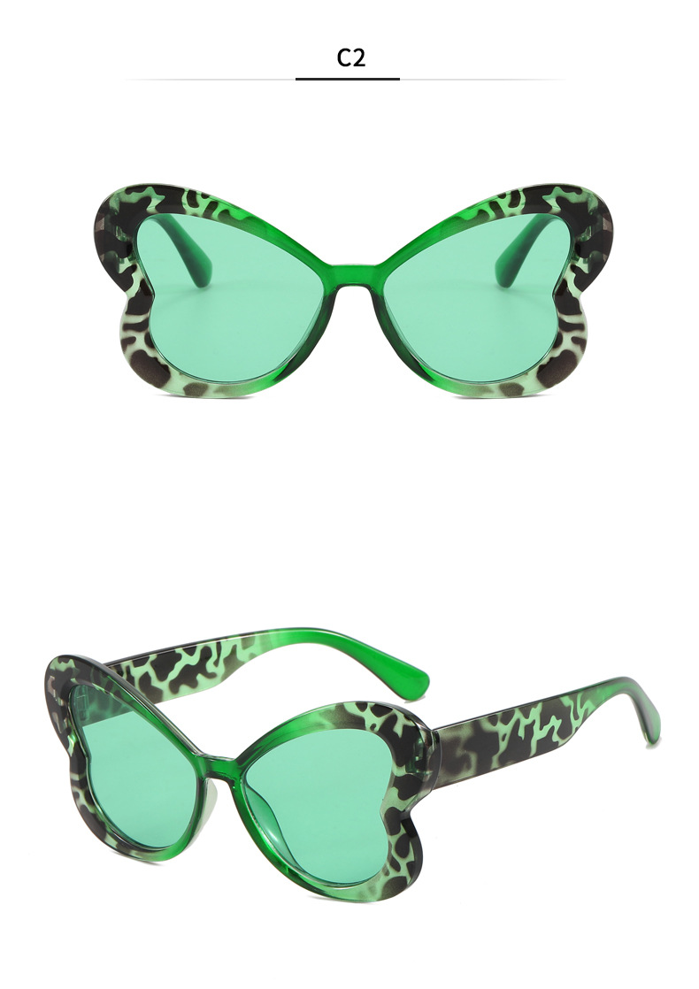 40g Weight Full Frame Glasses Structure Sunglasses Classification Ac, UV400 Protection Lens Material Butterfly Frame Glasses Style Daily, Street Occasion Butterfly Pattern Women's Gender Sweet, Streetwear Style Blue Color Sweet Streetwear Butterfly Ac UV400 Protection Butterfly Frame Full Frame Women's Sunglasses 6
