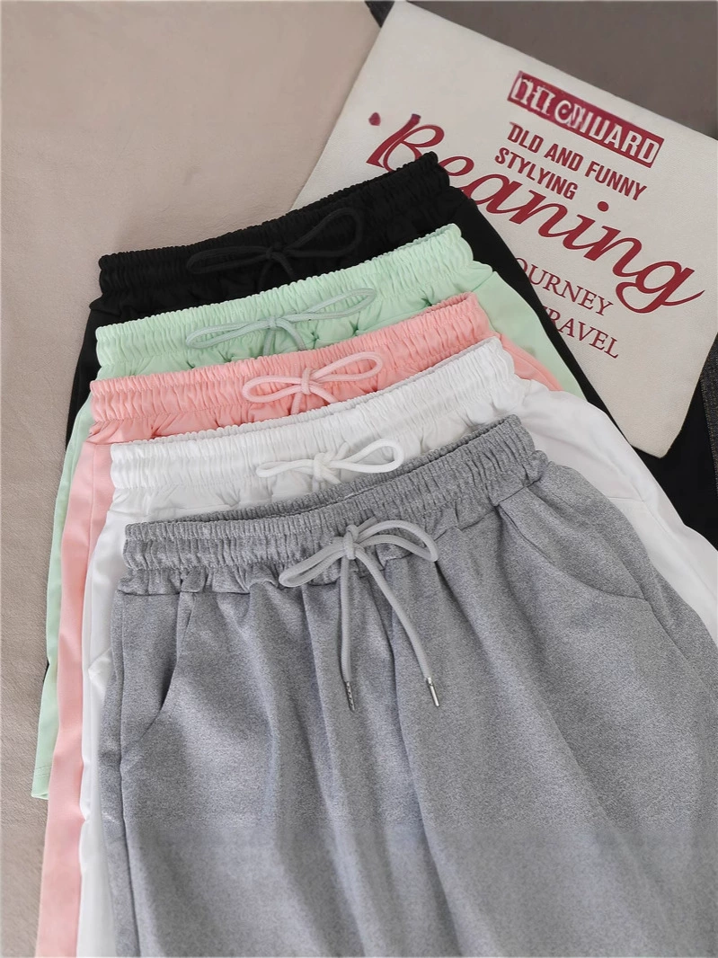 Спортивные шорты свободного кроя A-line, плюс сайз (2–5XL), лёгкая йога и отдых, эластичный пояс