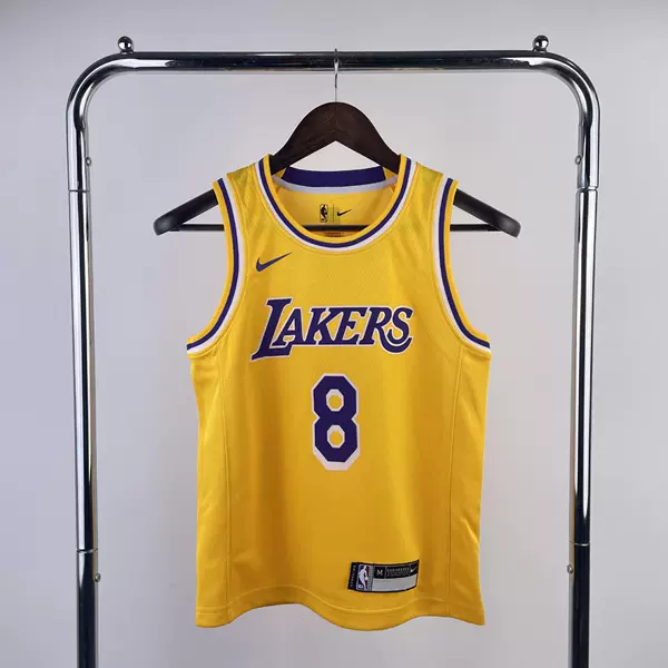 No. 8 retro yellow