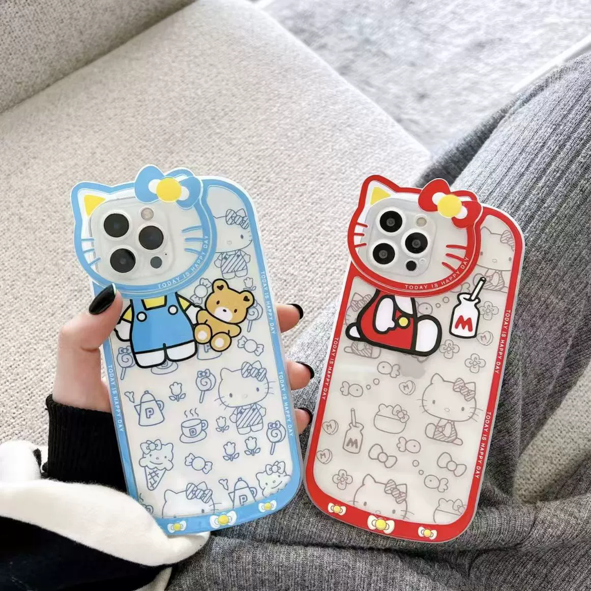 Hello Kitty, яблоко, чехол для телефона, совместимый iPhone17 Pro, iPhone, 16promax, 14