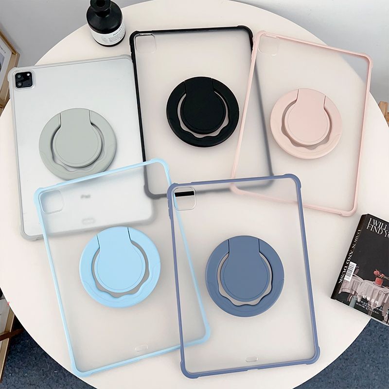 Suitable for Apple iPad Pro 11 Protective Case Pro 12.9 Matte Folding Rotating Stand 10 Protective Cover Tablet