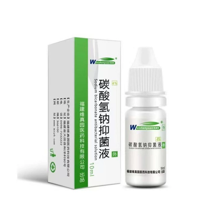 Weizhenyuan Бикарбонат натрия в ушных каплях Антибактериальная жидкость 10 мл/бутылка