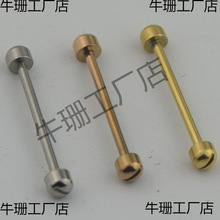 手表零配件  陶瓷表带钢杆 凹口皮带表针耳钉表栓生耳杆 卡地 蓝