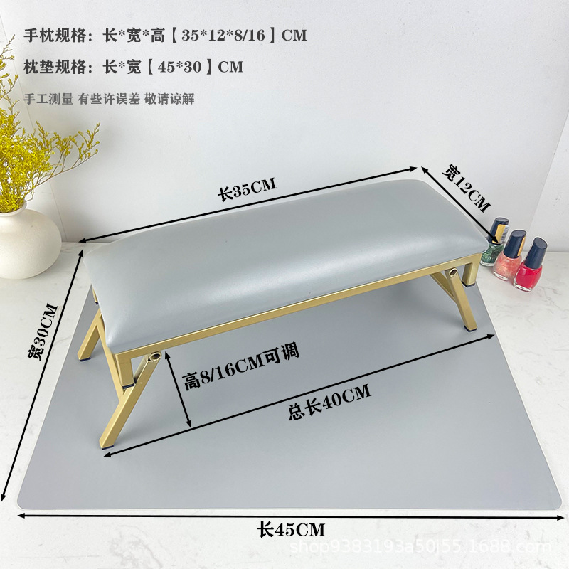 [El comercio exterior de nuevos productos calientes] plegable de uñas de pestañas almohada traje minimalista estera de mesa japonés almohada de uñas