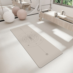 クロスボーダーpuゴムヨガマット滑り止めヨガフィットスマットヨガジム体位ライン土豪マットyoga mat代発