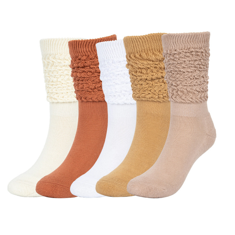 Cross-border best-selling children's long tube socks, loose and thickened with terry cloth soles, bubble socks, JK style, wholesale for export Cross-border best-selling children's long tube socks, loose and thickened with terry cloth soles, bubble socks, JK style, wholesale for export