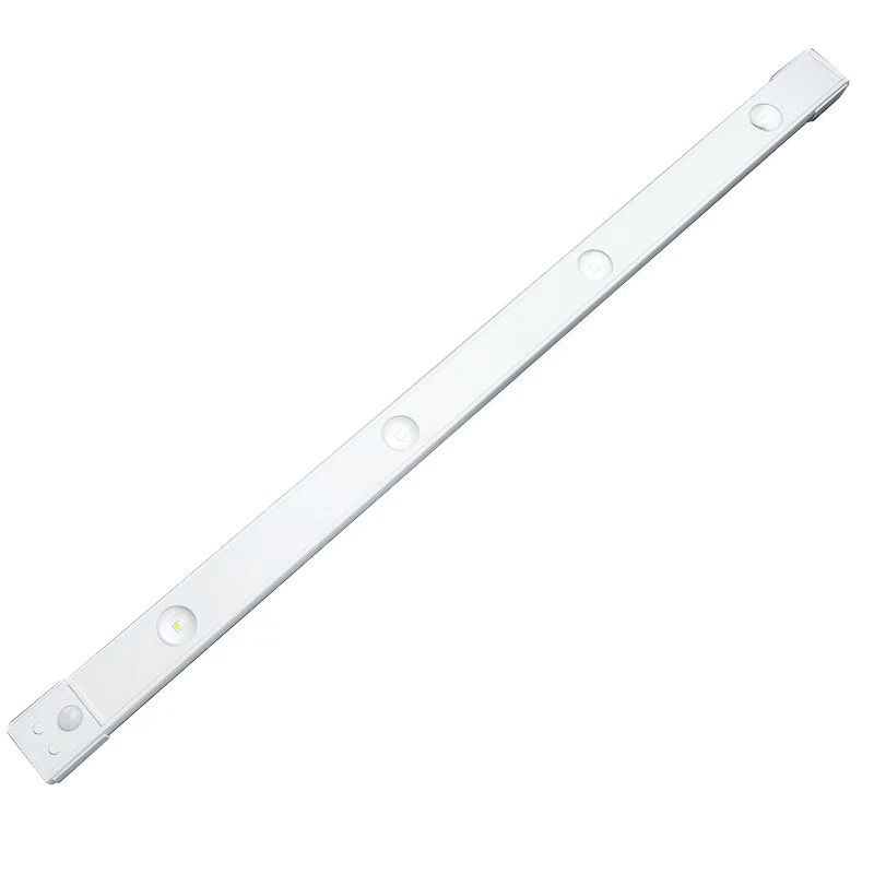 Lámpara de sensor de cuerpo humano led inteligente, tira de luz de colina de ojo de gato de succión magnética, armario autoadhesivo recargable, armario de vino, cinturón de luz de gabinete