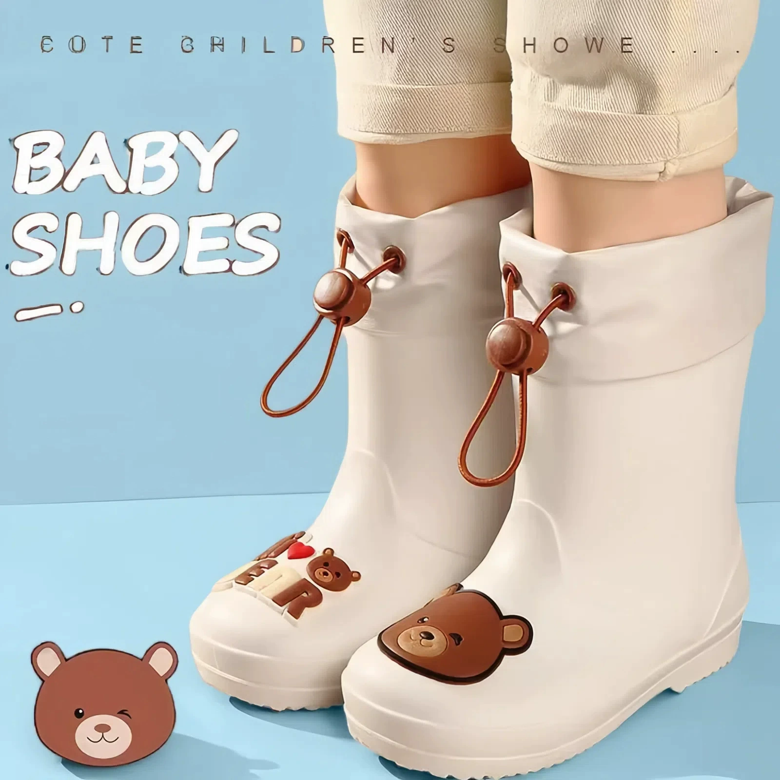 Дождевики для детей, мальчиков, девочек, малышей, детские дождевики, нескользящие, водонепроницаемые, с рисунками, для детей 3-6 лет