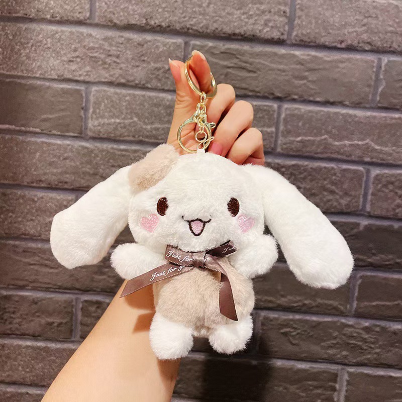 Llavero de muñeco de dinosaurio de peluche, colgante decorativo para mochila o regalo creativo