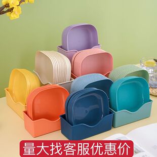 Factory direct selling garbage dish bone dish household bone dish bone dish creative plastic dish small plate with base
