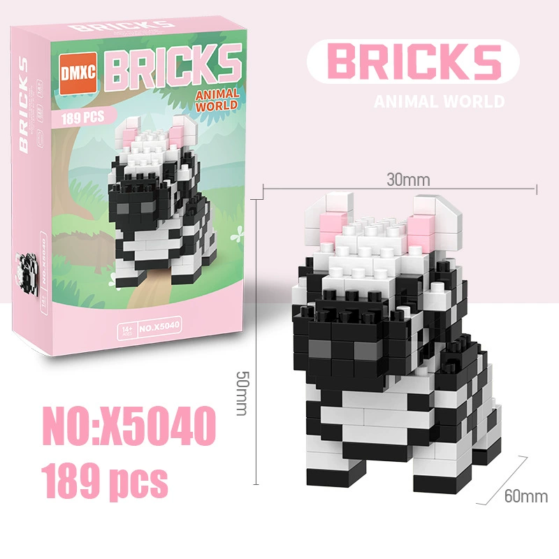 Конструктор bricks (Lego) минифигурки, мелкие микрокубики, подарок на день рождения, разнообразные стили