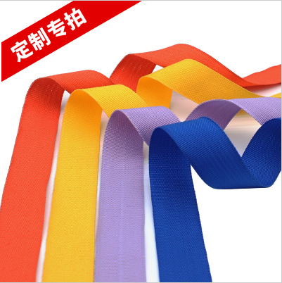 织带pp丙纶涤纶300D网络丝织带箱包辅料书包包边带滚边条出口专用