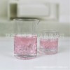 Crystal, wineglass, glossy mixing stick, cup